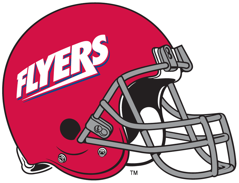 Dayton Flyers 1995-2013 Helmet Logo heat sticker